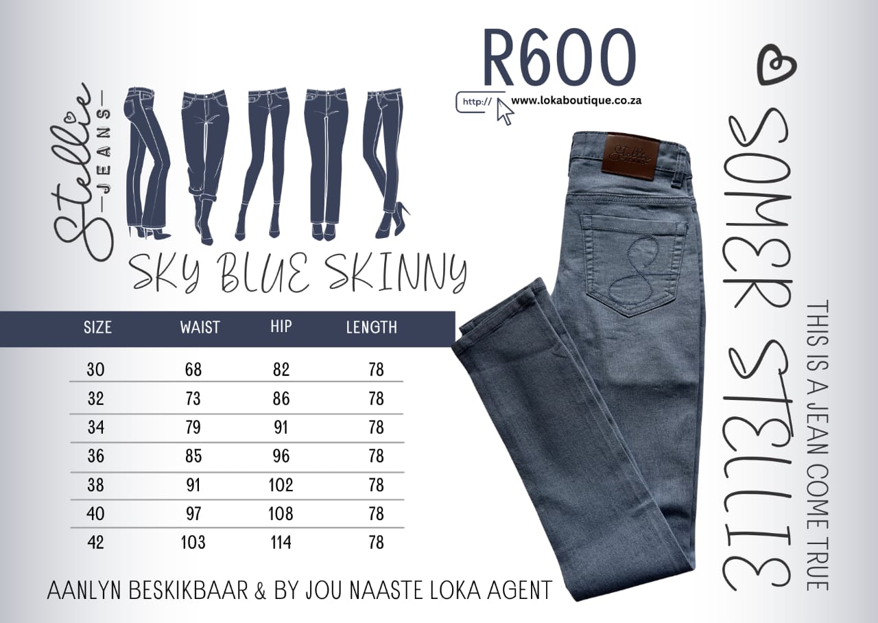 Ladies Sky Blue Somer Stellie