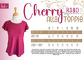 Ladies Alta Cherry Top In Loving Memory of Alaska