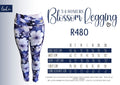 Ladies 3/4 Blossom Leggings