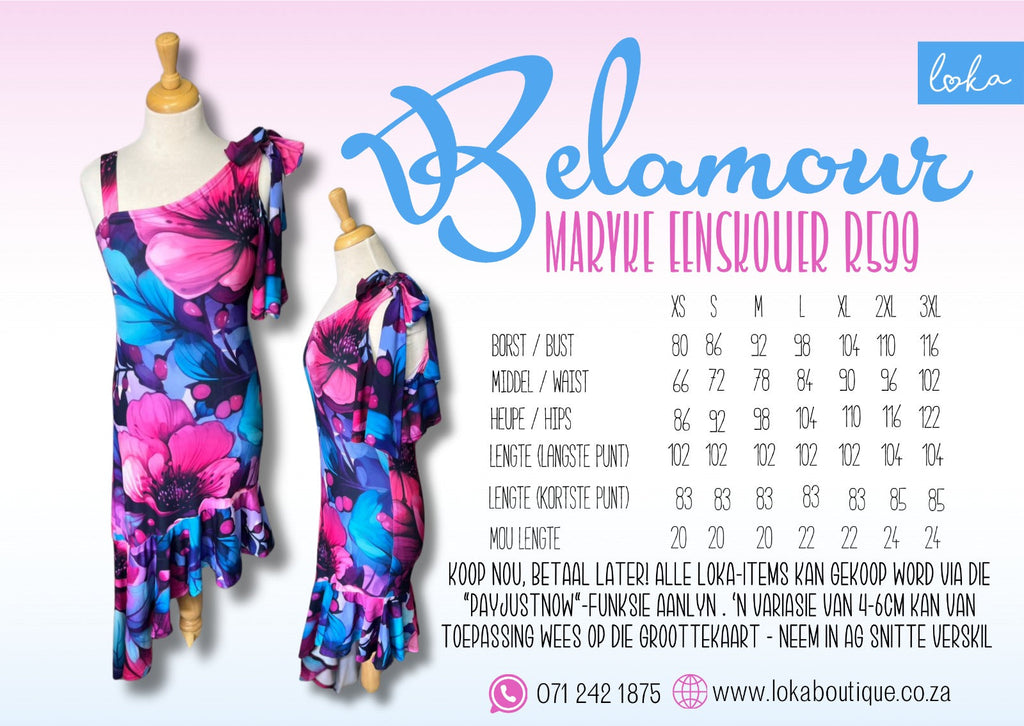 Belamour Maryke Eenskouer Rok