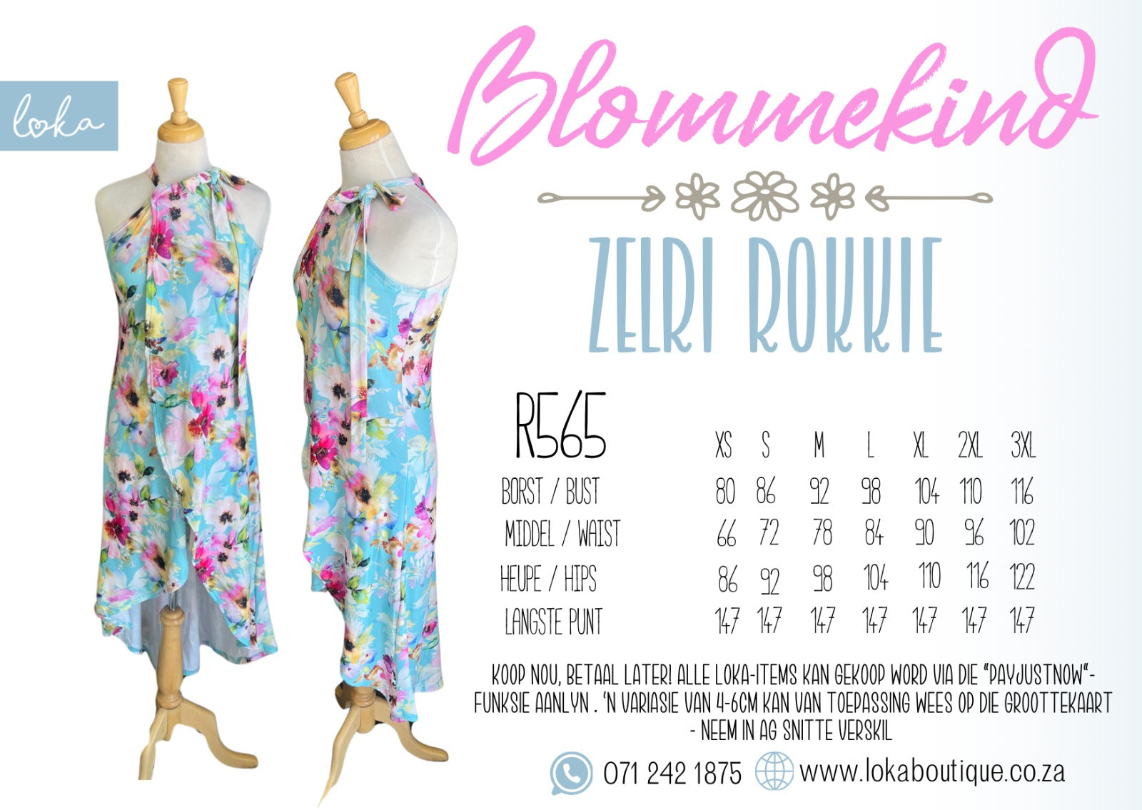 Blommekind Zelri Rok