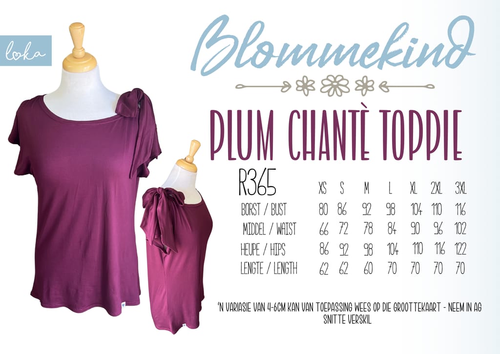Blommekind Plum Chante Top