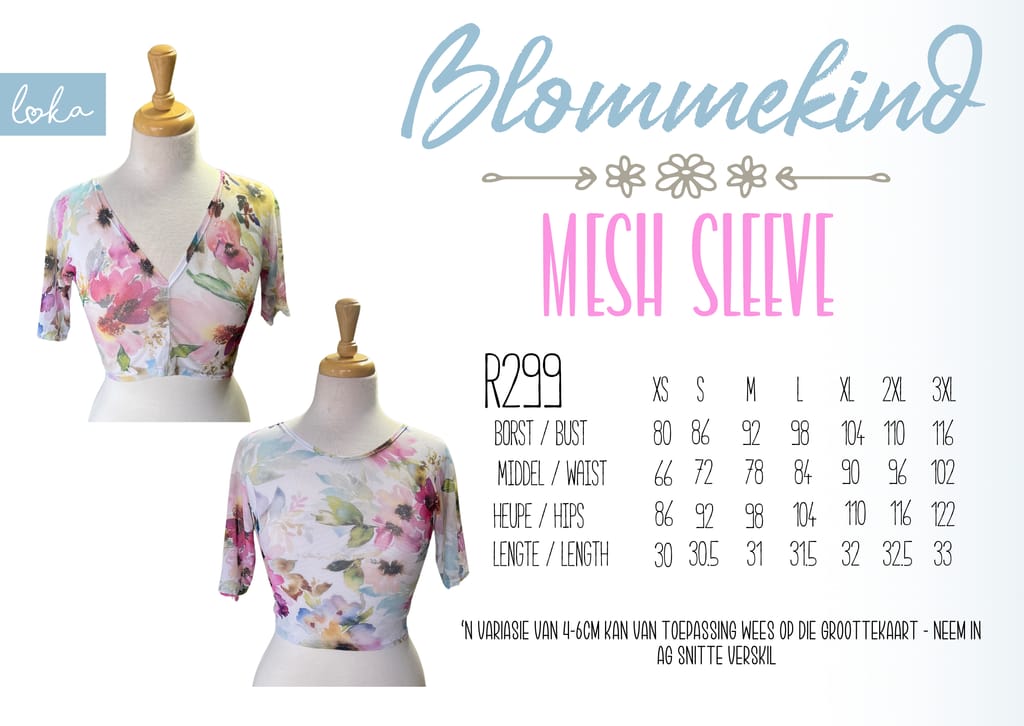 Blommekind Mesh Sleeve