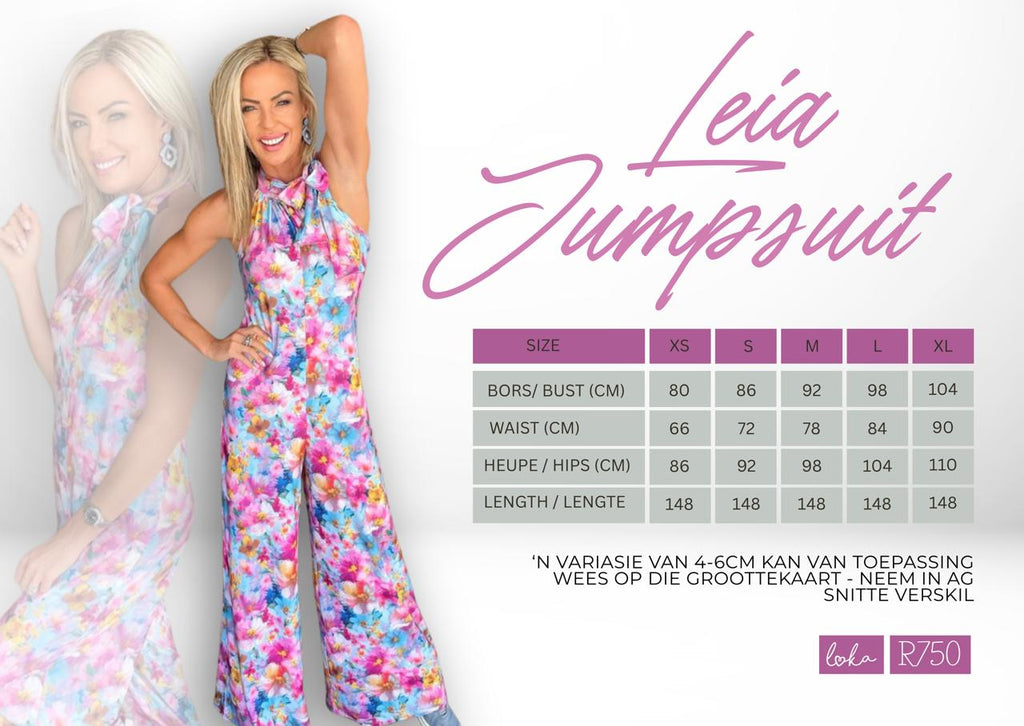 Ladies Leia Jump Suit