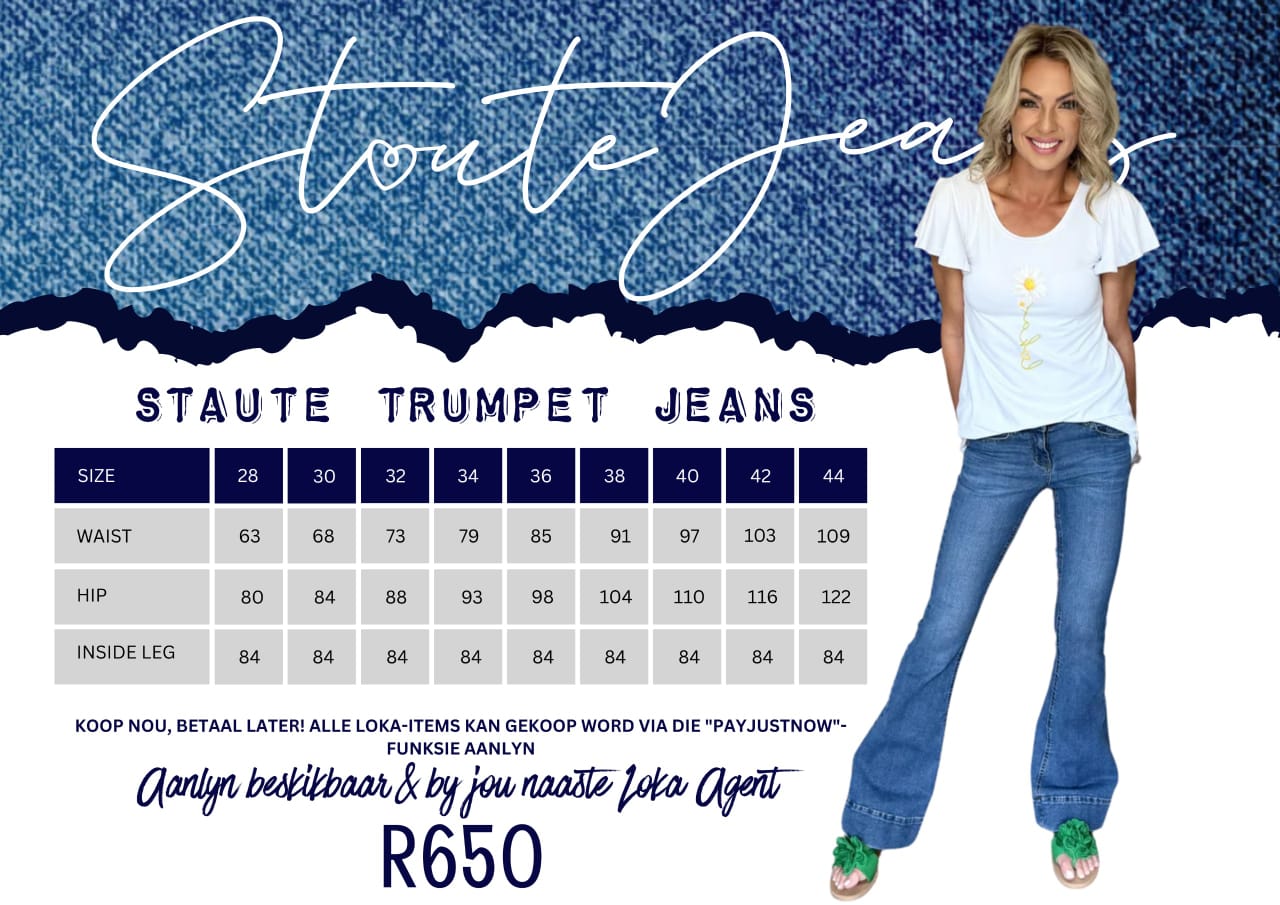 Staute Trumpet Jeans