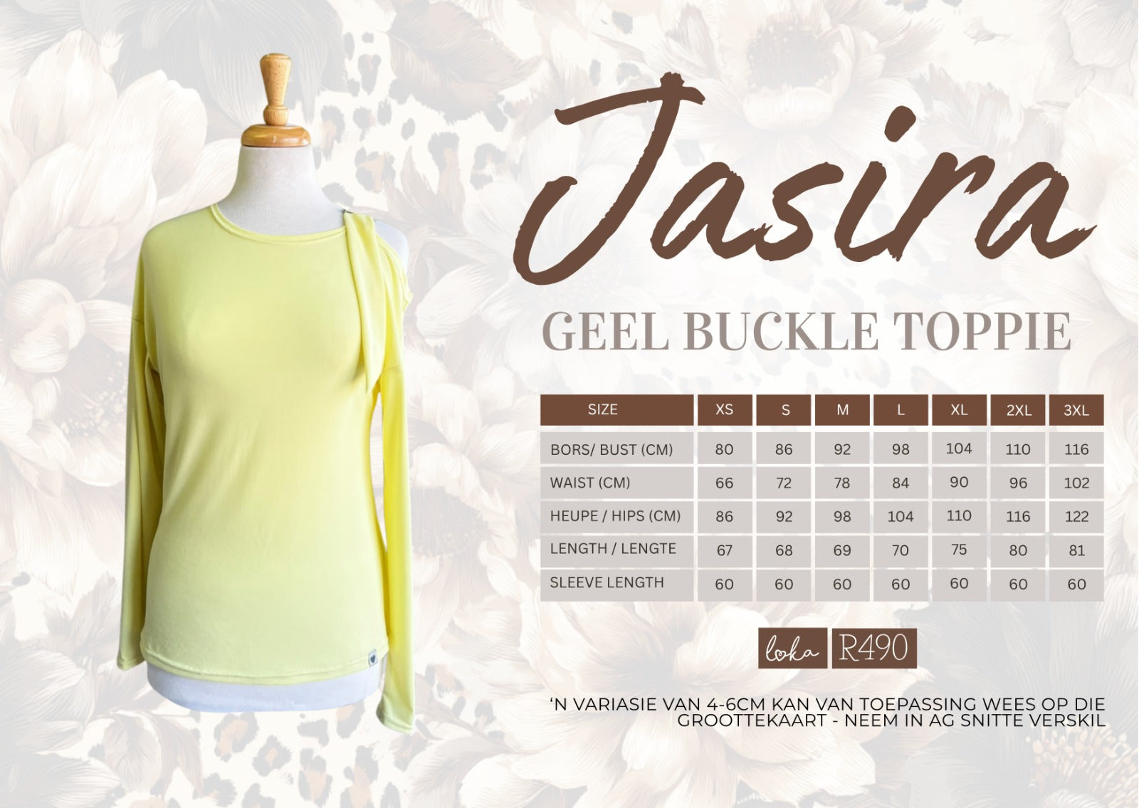 Jasira Geel Buckle Top