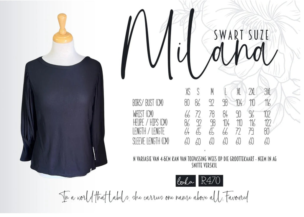 Swart Suze Top