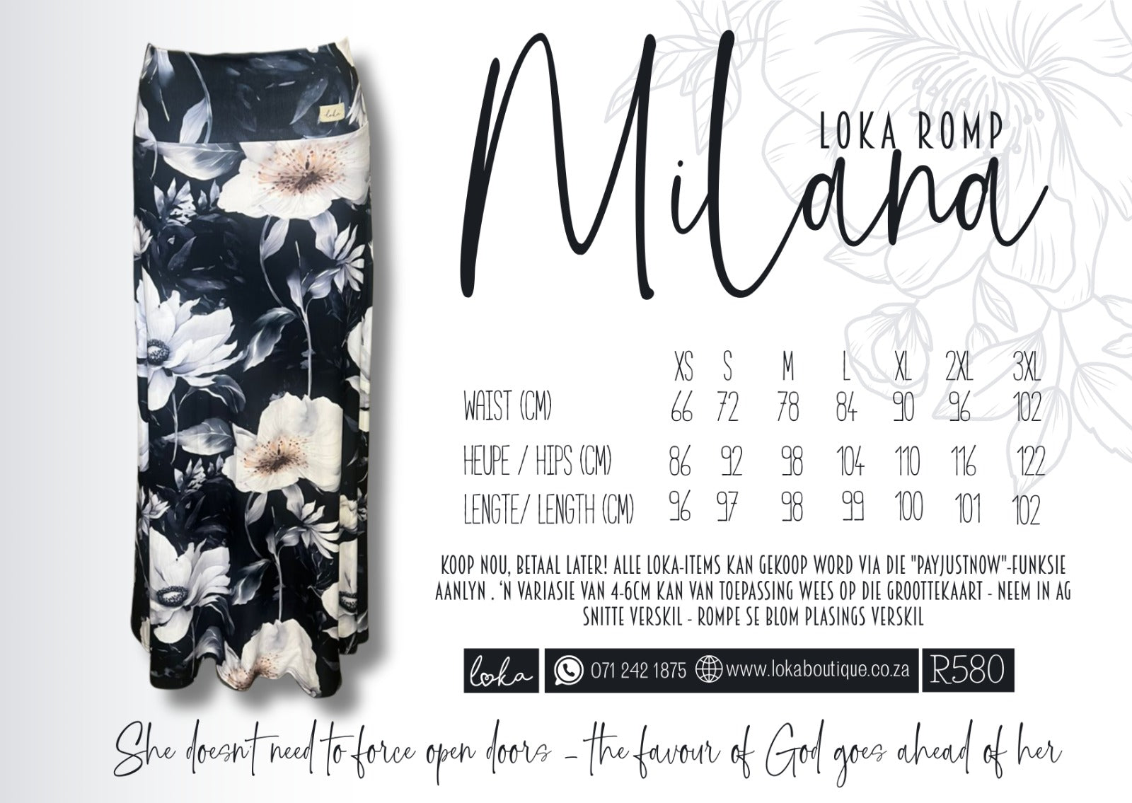 Ladies Milana Romp